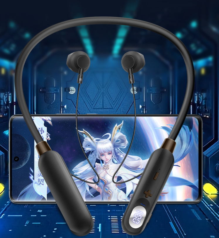 AKZ-R18 wireless Bluetooth earphones for sports running dual ear neck hanging earbuds eprolo