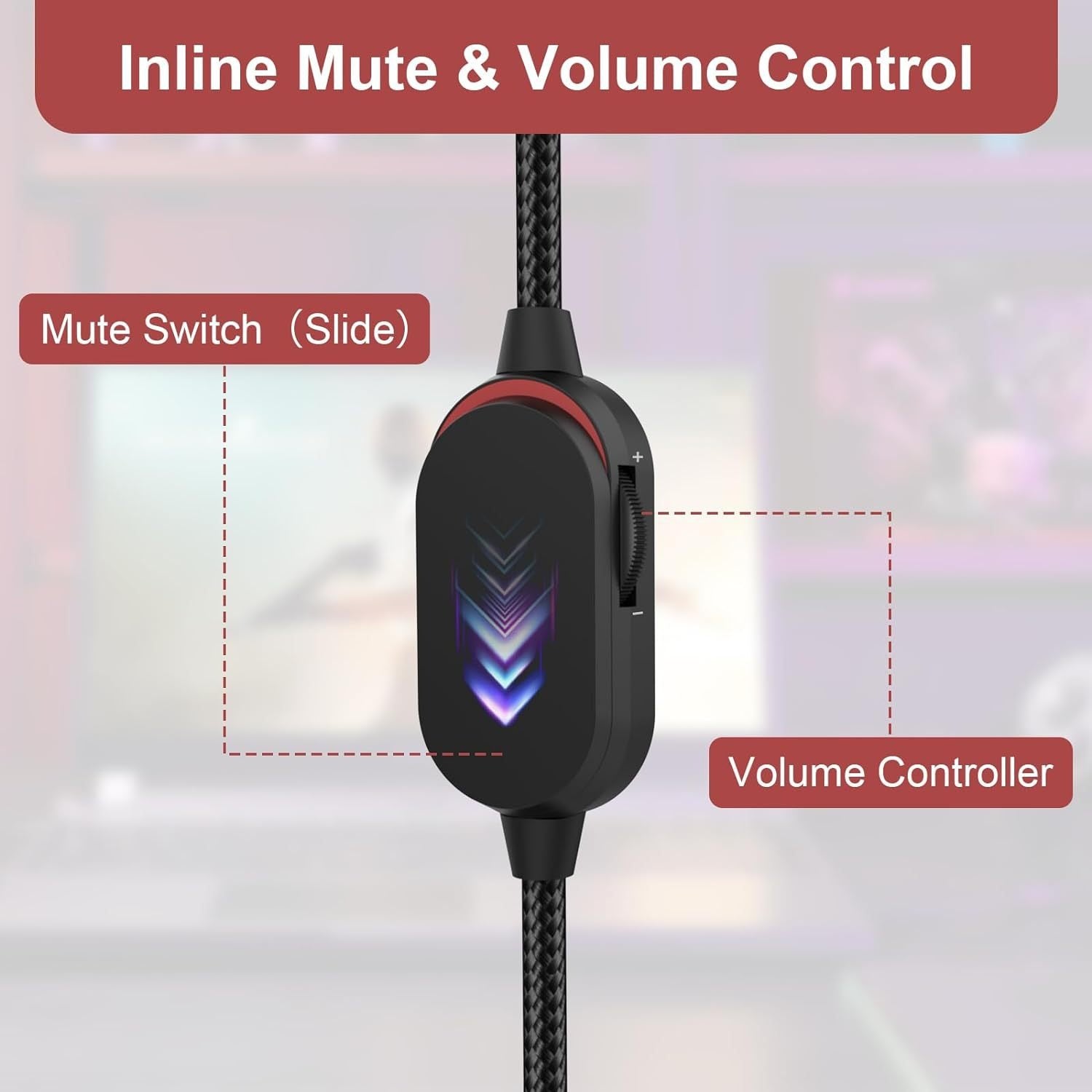 Suitable for Alien AW310H AW510H 920 headphone cable 3.5mm audio cable eprolo