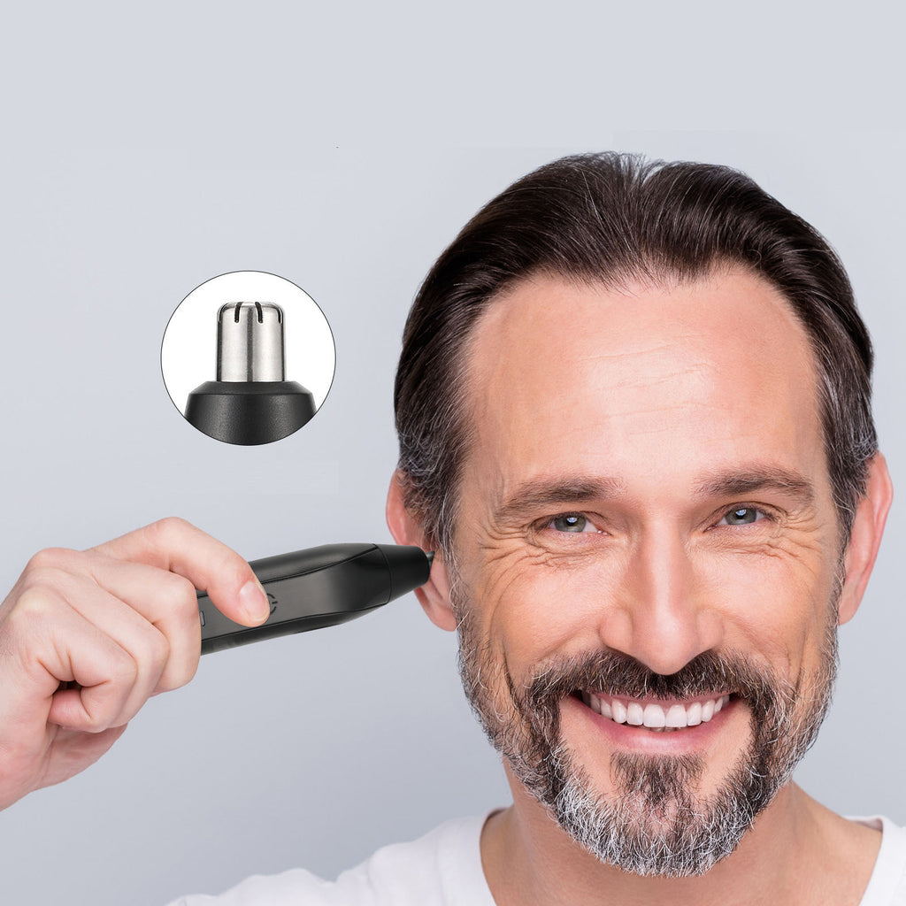 Electric Nose Hair and Eyebrow Trimmer Repair Tool for Rechargeable Men's Nose Hair Knife