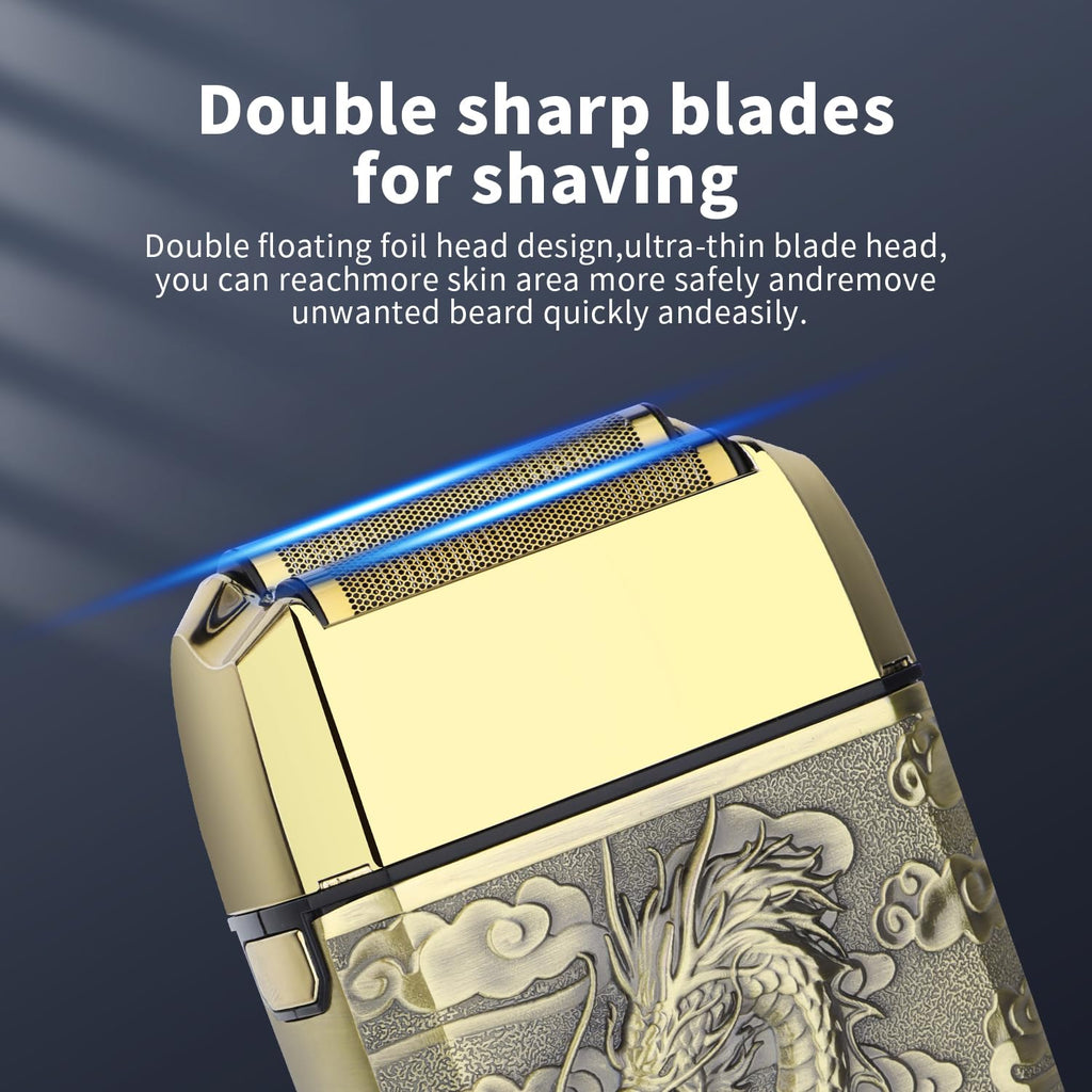 Electric Shaver – Precision Foil & LED Display