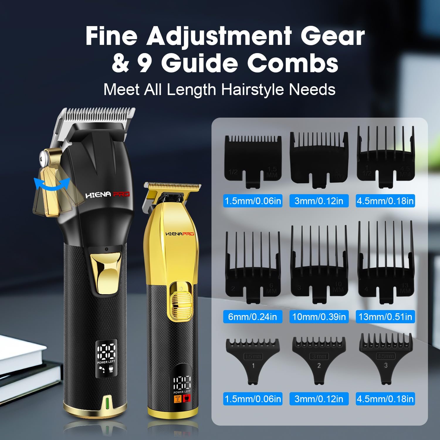 Hair Clippers – Complete Cordless Grooming Set