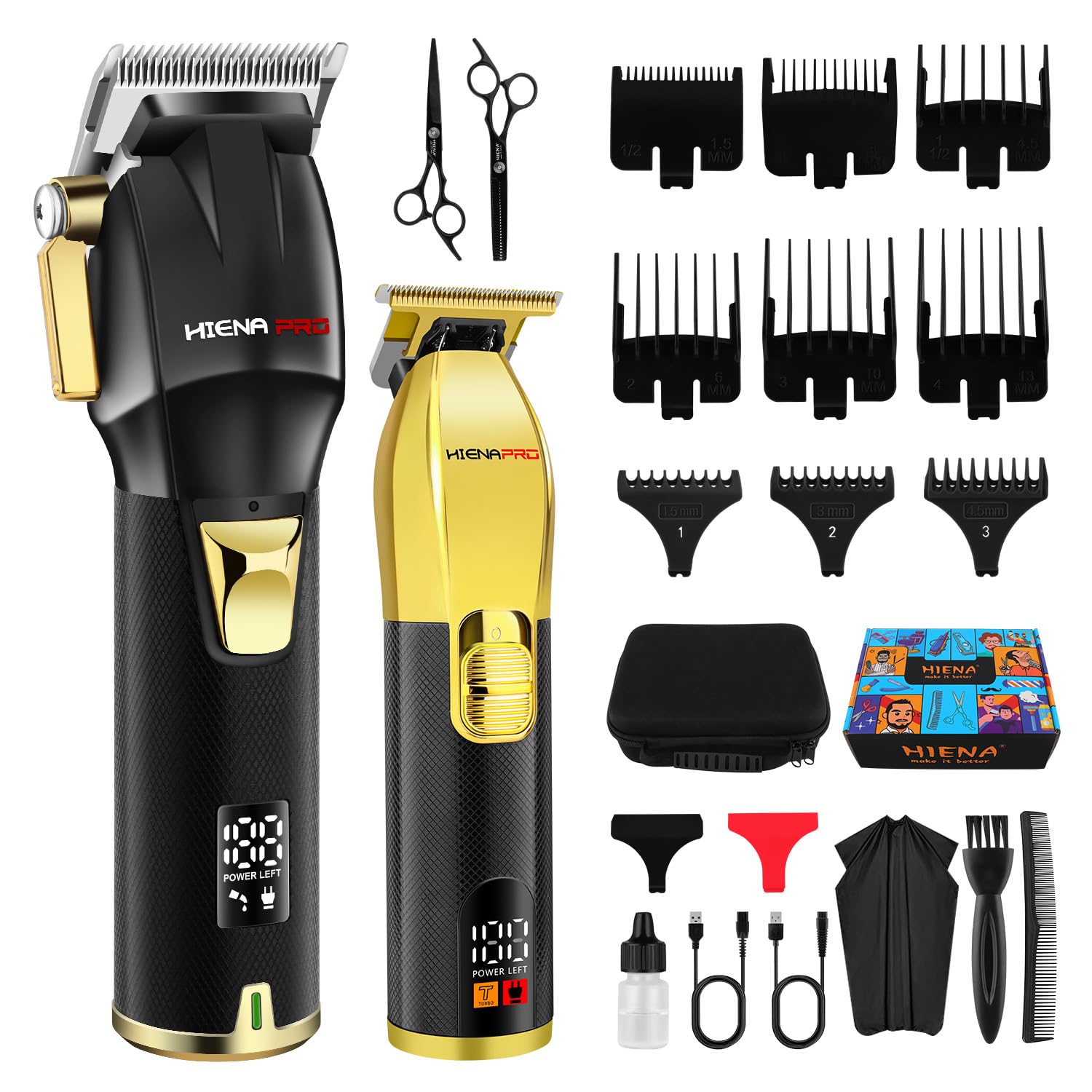 Hair Clippers – Complete Cordless Grooming Set