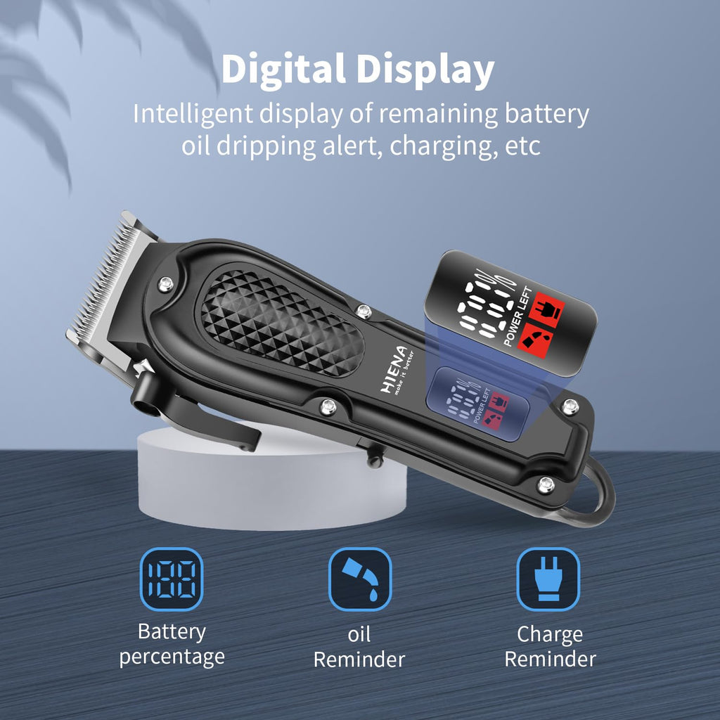 Cordless Hair & Beard Trimmer Kit – Professional