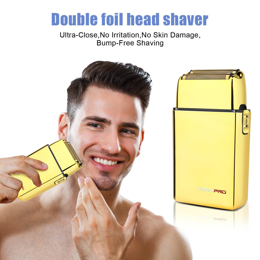 Gold Foil Shaver – Cordless & Powerful