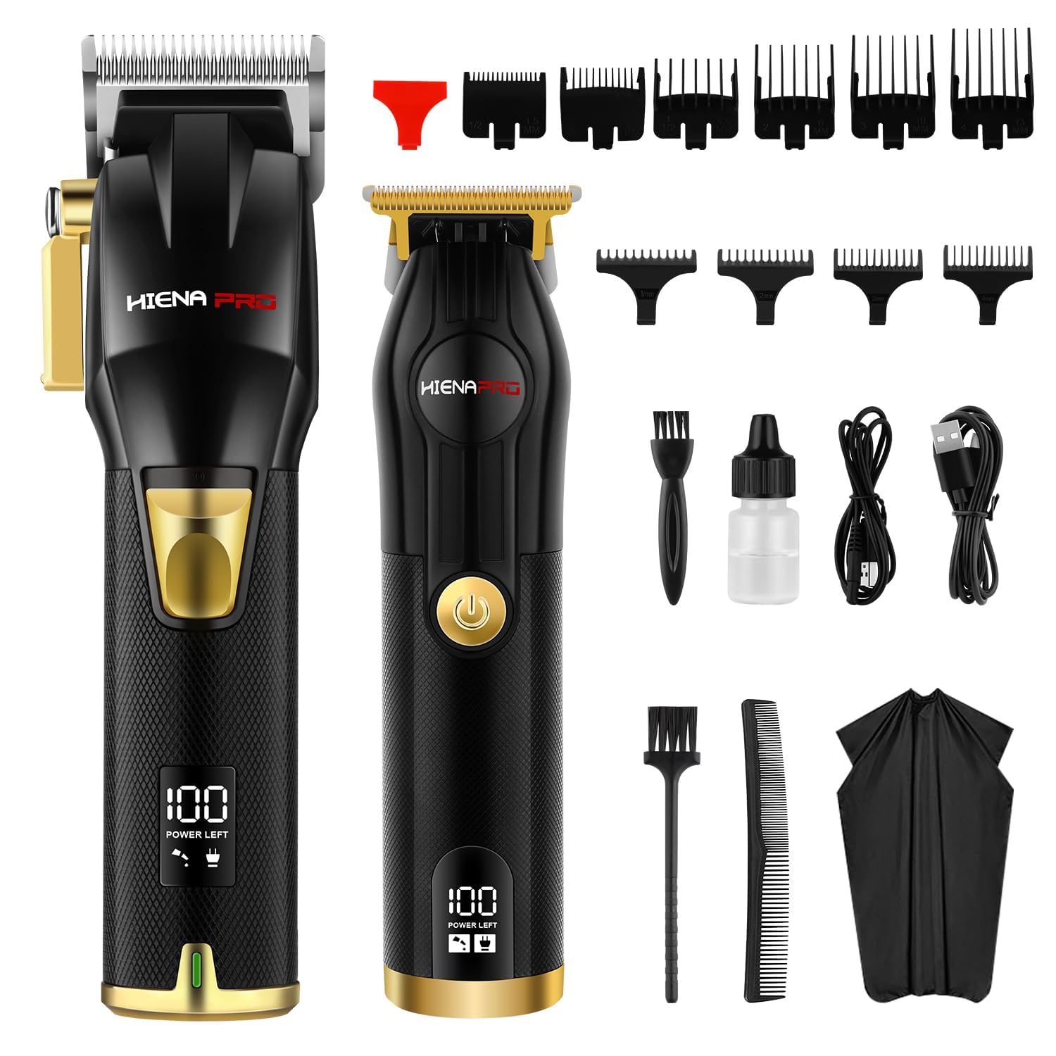 Hair Clippers – T-Liner Trimmer Set, Cordless