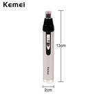 Kemei Fast shaving Men Electric Nose Ear Hair Trimmer Painless Women trimming sideburns eyebrows Beard hair clipper cut Shaver46 eprolo