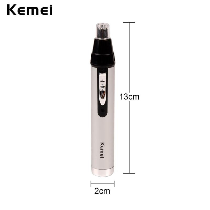 Kemei Fast shaving Men Electric Nose Ear Hair Trimmer Painless Women trimming sideburns eyebrows Beard hair clipper cut Shaver46 eprolo