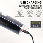 Automatic hair suction electric hair clipper with high-power anti water and electric thrusters and digital hair clippers ﻿