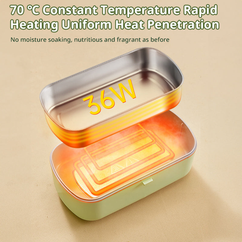 900ML Portable Electric Lunch Box for Office Workers. Self - heating, steaming, cooking, with heat preservation eprolo