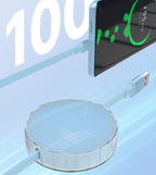 100W three in one telescopic data cable one to three charging cable eprolo