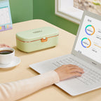 900ML Portable Electric Lunch Box for Office Workers. Self - heating, steaming, cooking, with heat preservation eprolo