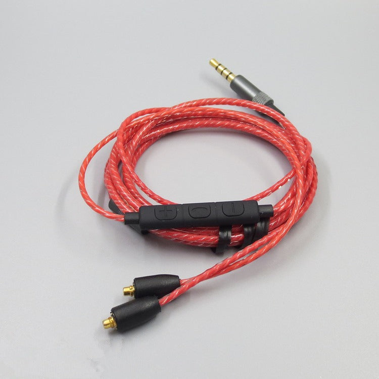 Suitable for Shure MMCX SE215 SE535 SE846 UE900 volume adjustable headphone cable eprolo