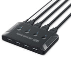 USB 2.0 Switch 4-in-4-out 4-port USB Keyboard Mouse Printer Shared Printer Switch eprolo