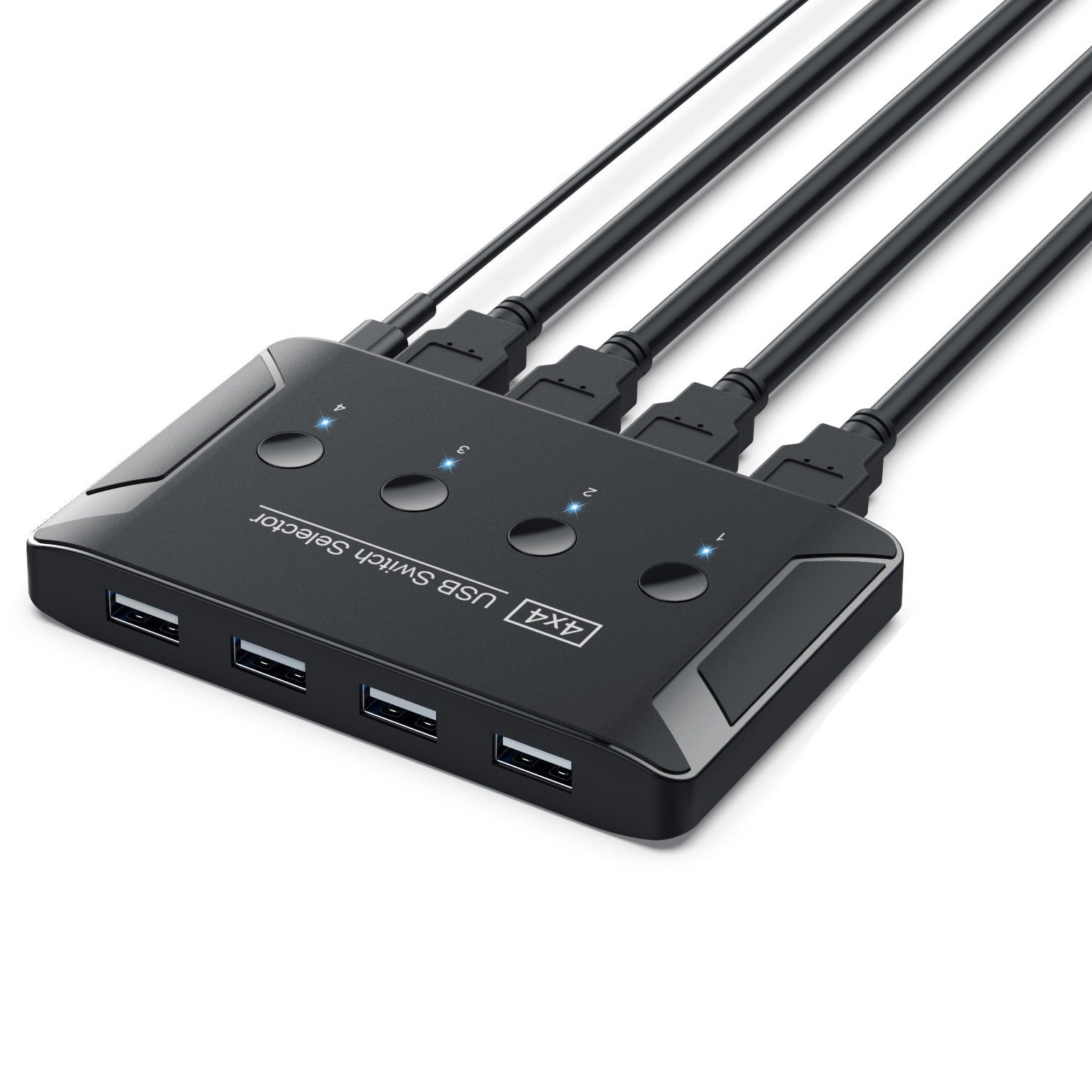 USB 2.0 Switch 4-in-4-out 4-port USB Keyboard Mouse Printer Shared Printer Switch eprolo