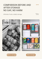 Refrigerator hanging shelf creative new space saving pop-top can storage beverage coke beer storage rack eprolo