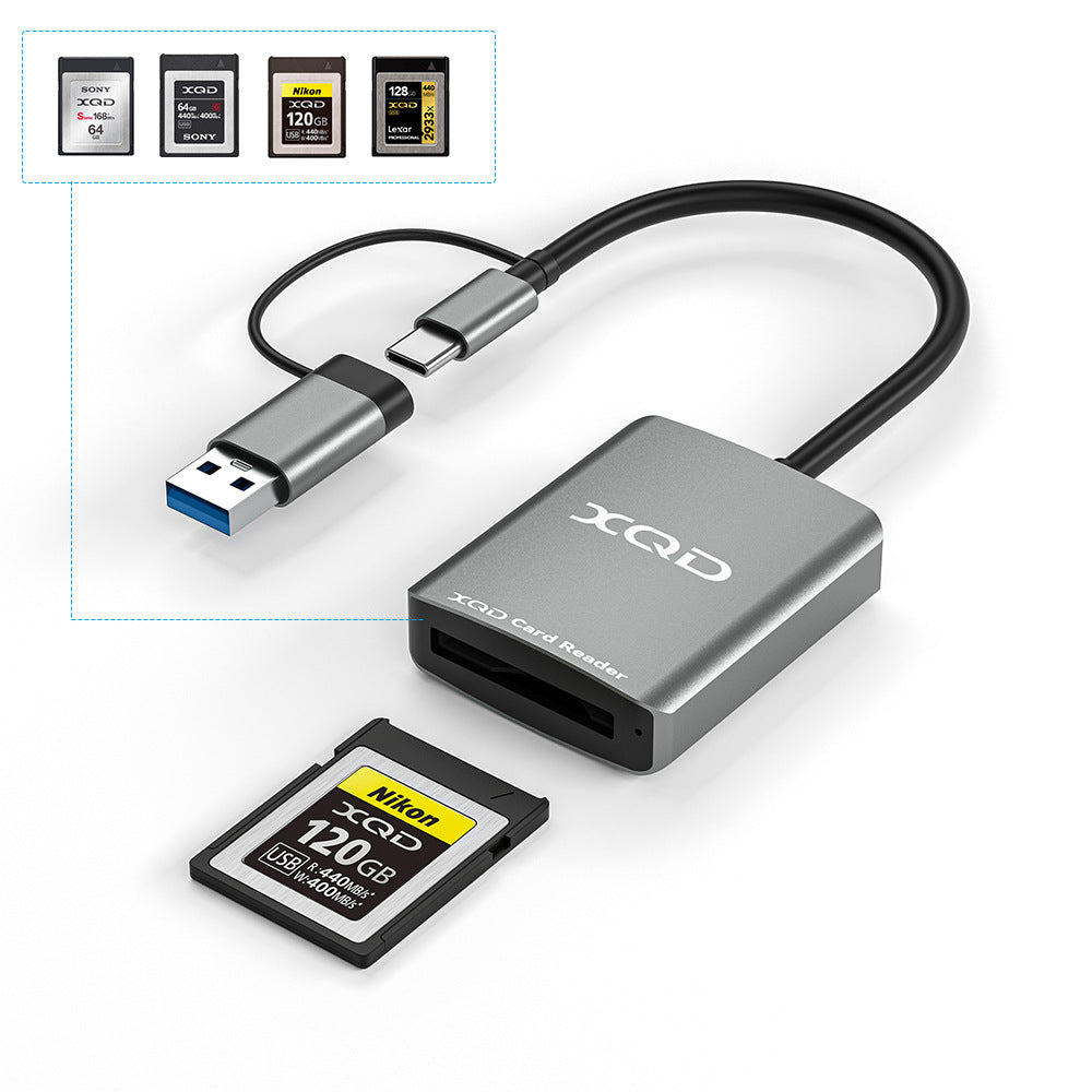 Type-C to XQD card USB 3.0 high-speed card reader compatible with M/G camera storage card reader eprolo