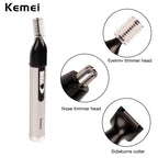 Kemei Fast shaving Men Electric Nose Ear Hair Trimmer Painless Women trimming sideburns eyebrows Beard hair clipper cut Shaver46 eprolo