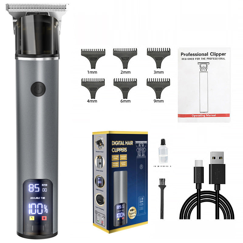 Hair clipper hair clipper electric hair clipper oil cutting head carving bald head, hair clipper eprolo