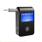LED car Bluetooth 5.0 audio receiver 3.5 Bluetooth converter AUX call Bluetooth adapter eprolo