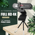 4k Beauty Auto Focus 1080p Computer Camera 8K Network USB Live Webcam 2K Drive Free eprolo