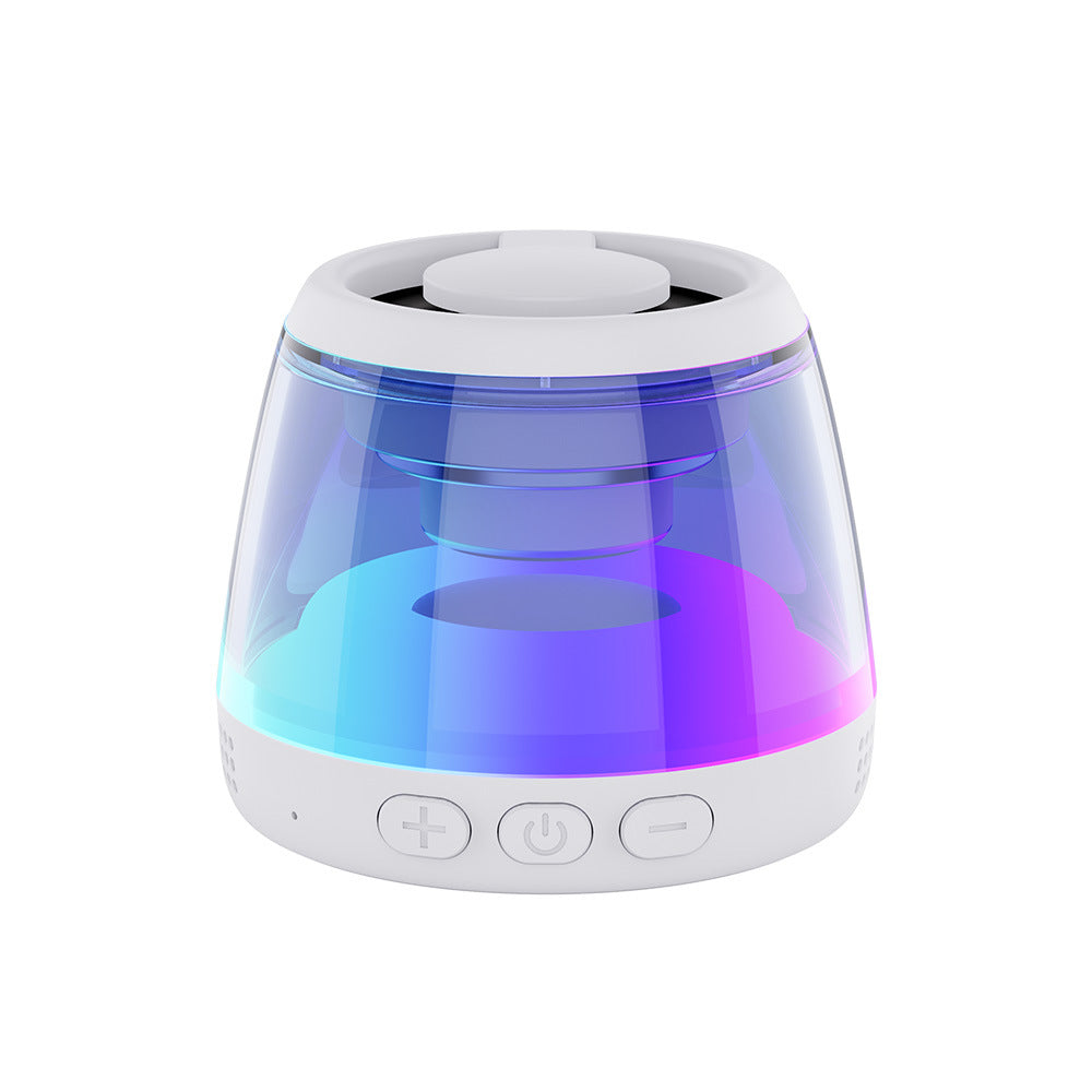 Magnetic Speaker Phone Holder Portable RGB Light Bluetooth Speaker Subwoofer Outdoor TWS Speaker eprolo