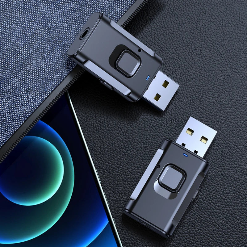 Car mounted Bluetooth receiver, audio dedicated wireless TV amplifier, Bluetooth transmitter, audio computer 2-in-1 eprolo