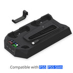 PS5 Slim/PS5 Cooling Stand Optical/Digital Universal Base Multi functional Charging Stand eprolo