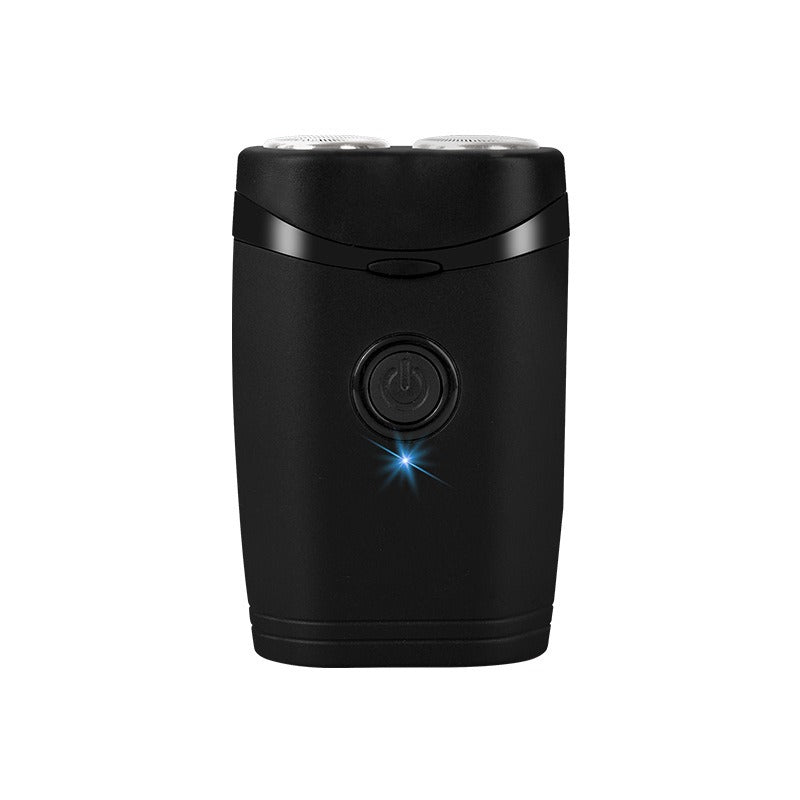 Portable men's dual head electric shaver shaver shaving device
