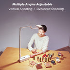 Simple new live broadcast bracket beauty fill light 1.3 meters floor multi-functional folding outdoor wireless bracket