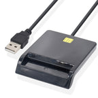 USB 2.0 Smart Card Reader ATMCC DNI IC Bank Card Tax Reporting Smart Card Reader eprolo