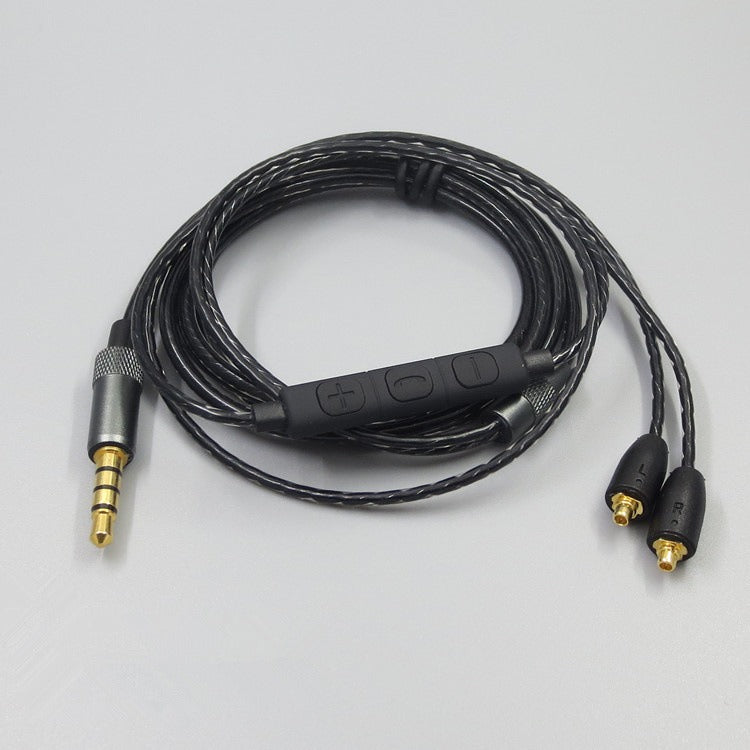 Suitable for Shure MMCX SE215 SE535 SE846 UE900 volume adjustable headphone cable eprolo