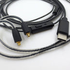 Type-C with microphone and tuning MMCX interface SE215 SE535 Shure headphone plug and unplug cable eprolo