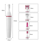Five-in-One Multi-Functional Women's Electric Eyebrow Trimmer Portable Travel Hair Removal Device Full Body Shaver eprolo