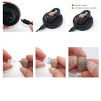 1pcs Sound Amplifier G-12 Hearing Aid Headphone Charging In-Ear USB Cradle Charging Hearing Aid