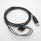 Type-C with microphone and tuning MMCX interface SE215 SE535 Shure headphone plug and unplug cable eprolo