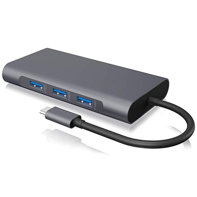 Type-C ten in one HUB docking station, multi in one MacBook laptop aluminum alloy hub eprolo