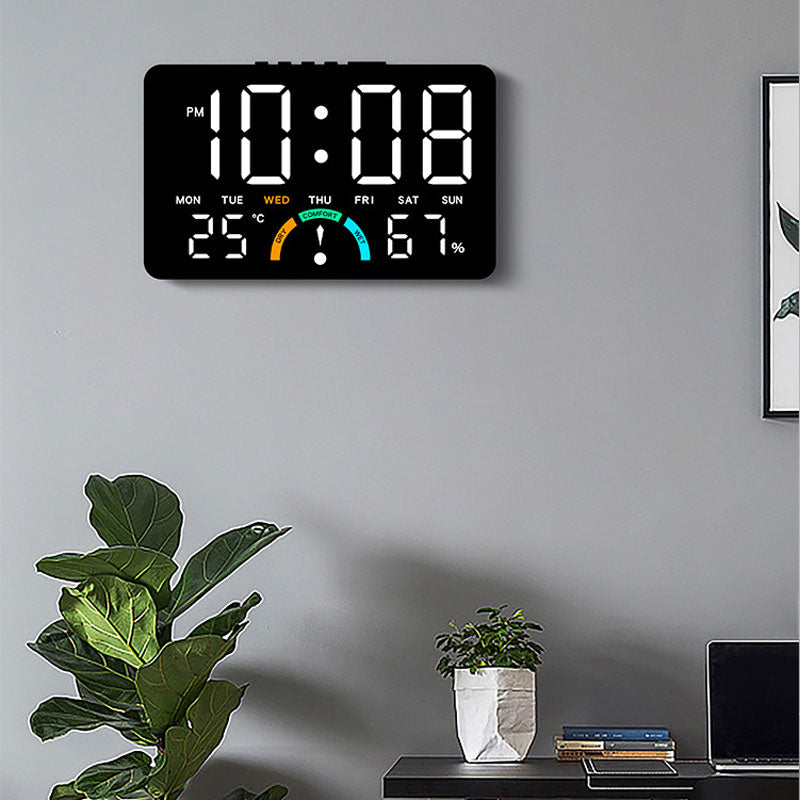 Digital Alarm Clock with Temperature & Humidity Display, Dual Alarm, Snooze eprolo