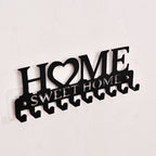Wall-mounted Keys Holder Rack Sweet Home Storage Organizer Coat Clothes Towel Hanging Hooks Hangers eprolo