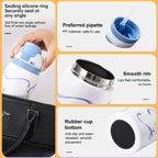 Fashionable Stainless Steel Insulated Bottle with Cartoon Patterns, Large-Capacity Jump Cup, Ideal for Outdoor Sports. eprolo