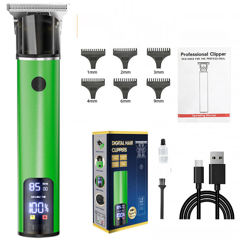 Hair clipper hair clipper electric hair clipper oil cutting head carving bald head, hair clipper eprolo