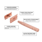 Old style shaver for both men and women, lightweight double-sided shaving blade, kraft paper packaging, alloy beard blade eprolo