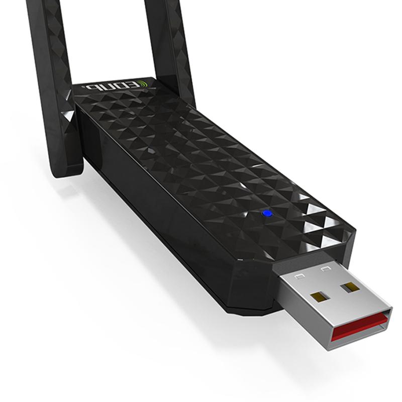 EDUP usb Wireless adapter 802.11ac 600mbps 5ghz wifi receiver double 2dbi antenna high speed network card