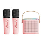 Bluetooth speaker convenient mini karaoke microphone sound system children's karaoke home mini KTV eprolo