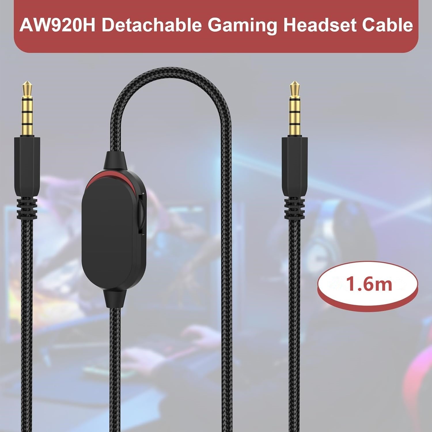 Suitable for Alien AW310H AW510H 920 headphone cable 3.5mm audio cable eprolo