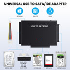USB 3.0 hard drive adapter USB 3.0 to SATA IDE easy drive cable 2.5-inch 3.5 adapter cable eprolo