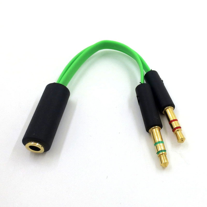 Suitable for Razer computer headphones 2-in-1 adapter headphone game splitter audio conversion eprolo