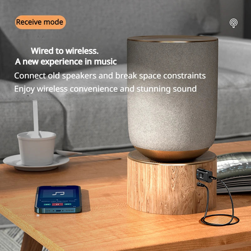 Car mounted Bluetooth receiver, audio dedicated wireless TV amplifier, Bluetooth transmitter, audio computer 2-in-1 eprolo