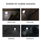 Human body induction light bedroom bedside wall light staircase light rechargeable night light ﻿ eprolo