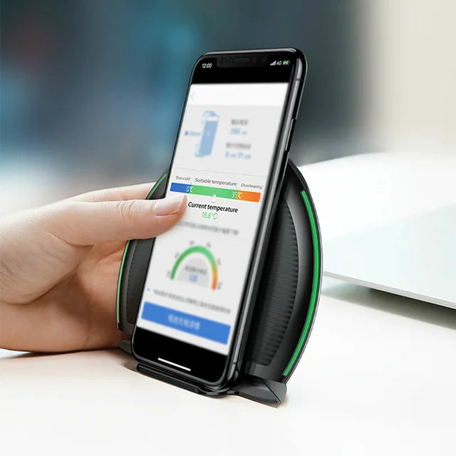 Baseus Collapsible Qi Wireless Charger for iPhone 8/X Multifunction Fast Wireless Charging for Samsung S9/S9+/S8 Huawei Xiaomi