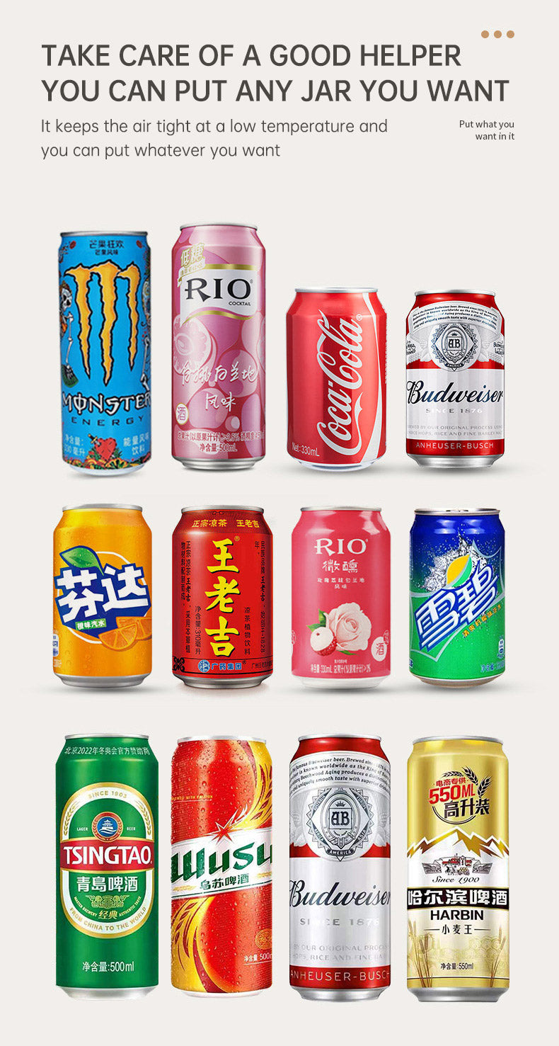 Refrigerator hanging shelf creative new space saving pop-top can storage beverage coke beer storage rack eprolo